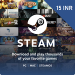 15 INR Steam Wallet Gift Card India - Bingevault